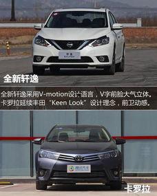 卡罗拉对比轩逸视频,一场性能与舒适的巅峰对决